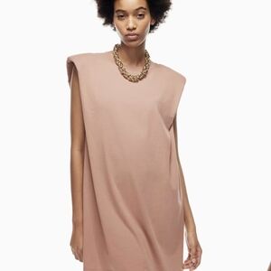 Babaton shoulder pad dress